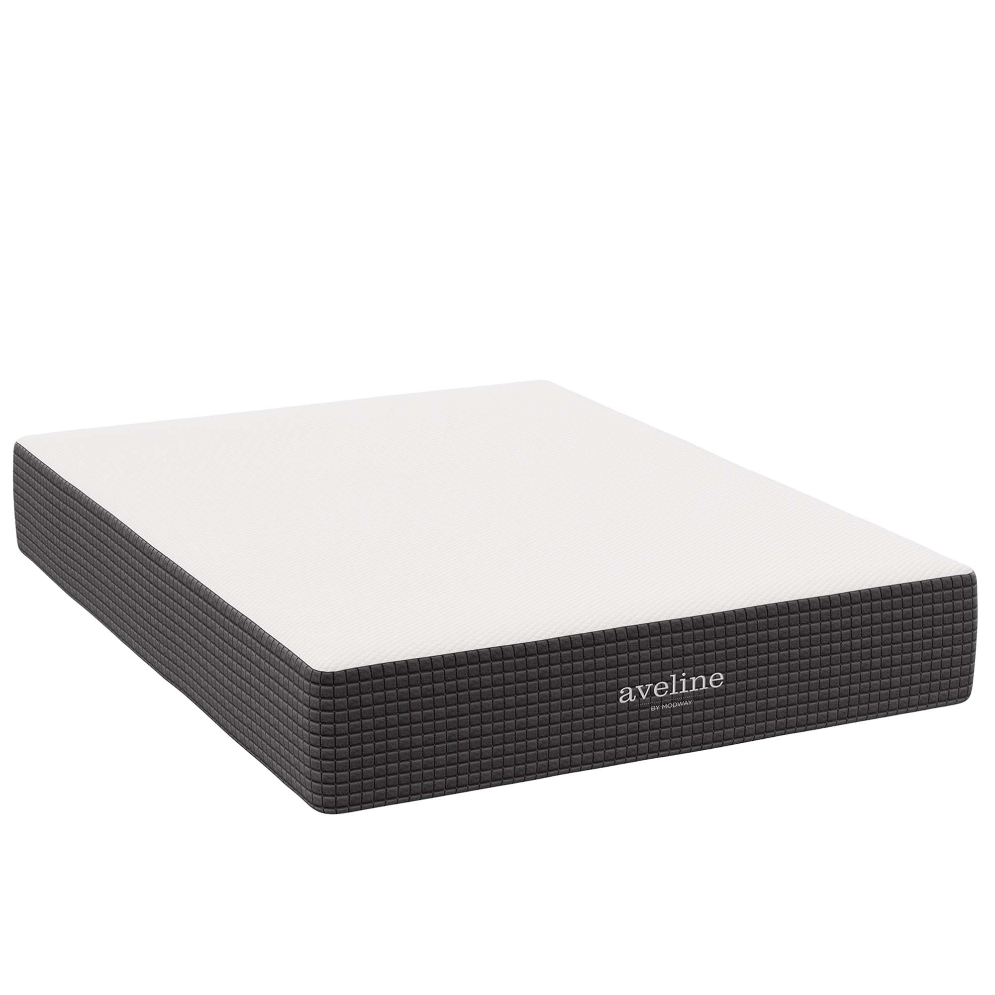 Aveline 12" Memory Foam Queen Mattress, White