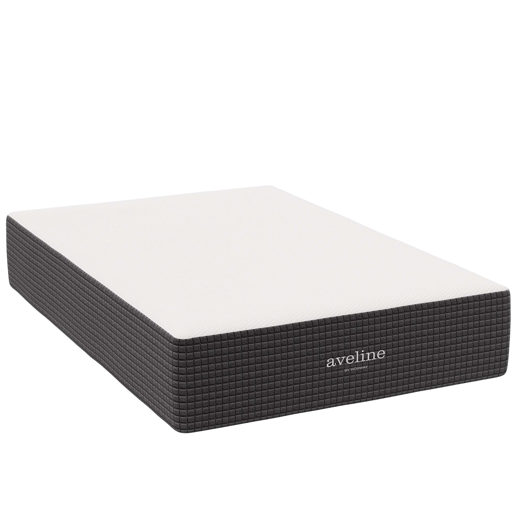 Aveline 14" Memory Foam Full Mattress, White