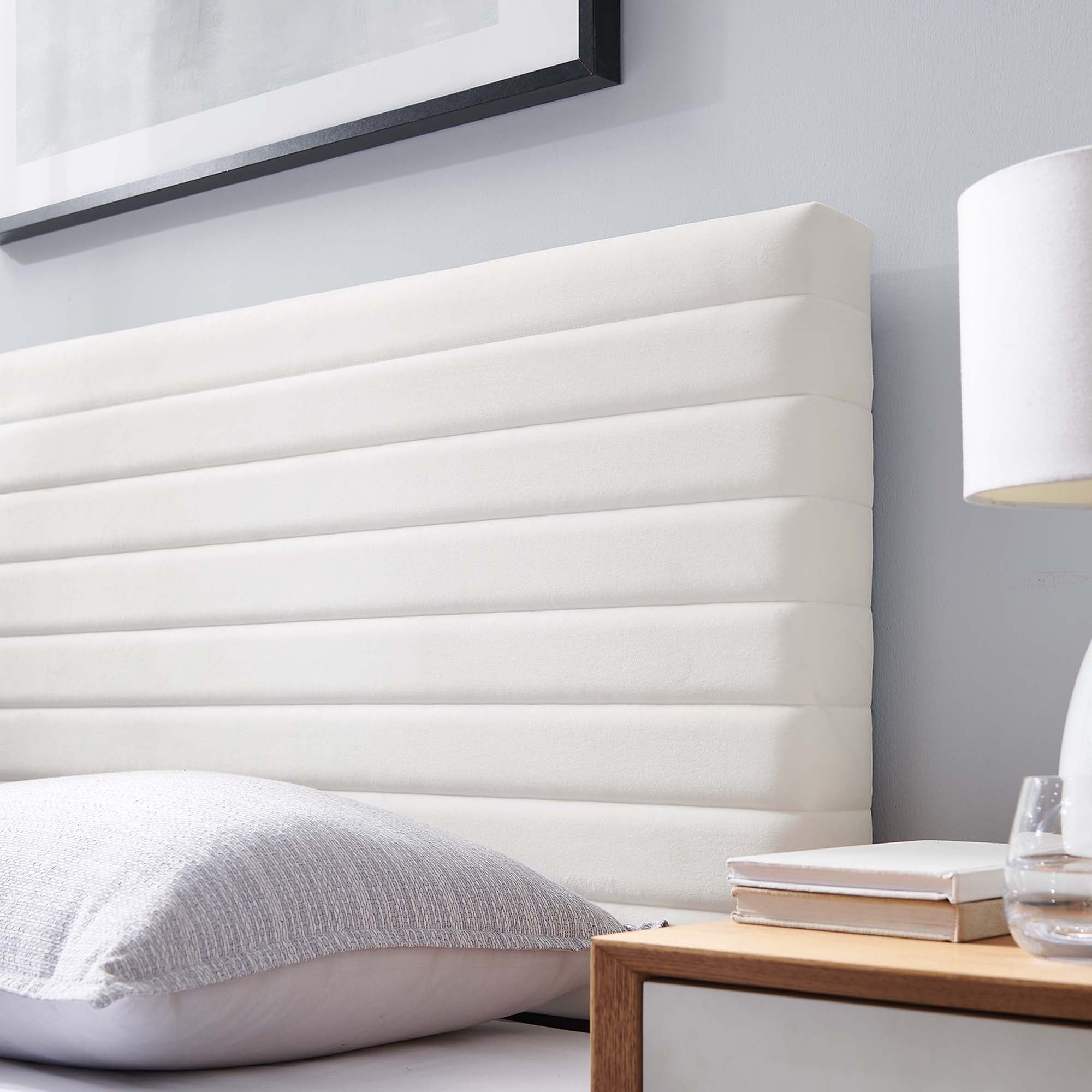 Tranquil Full/Queen Headboard, White