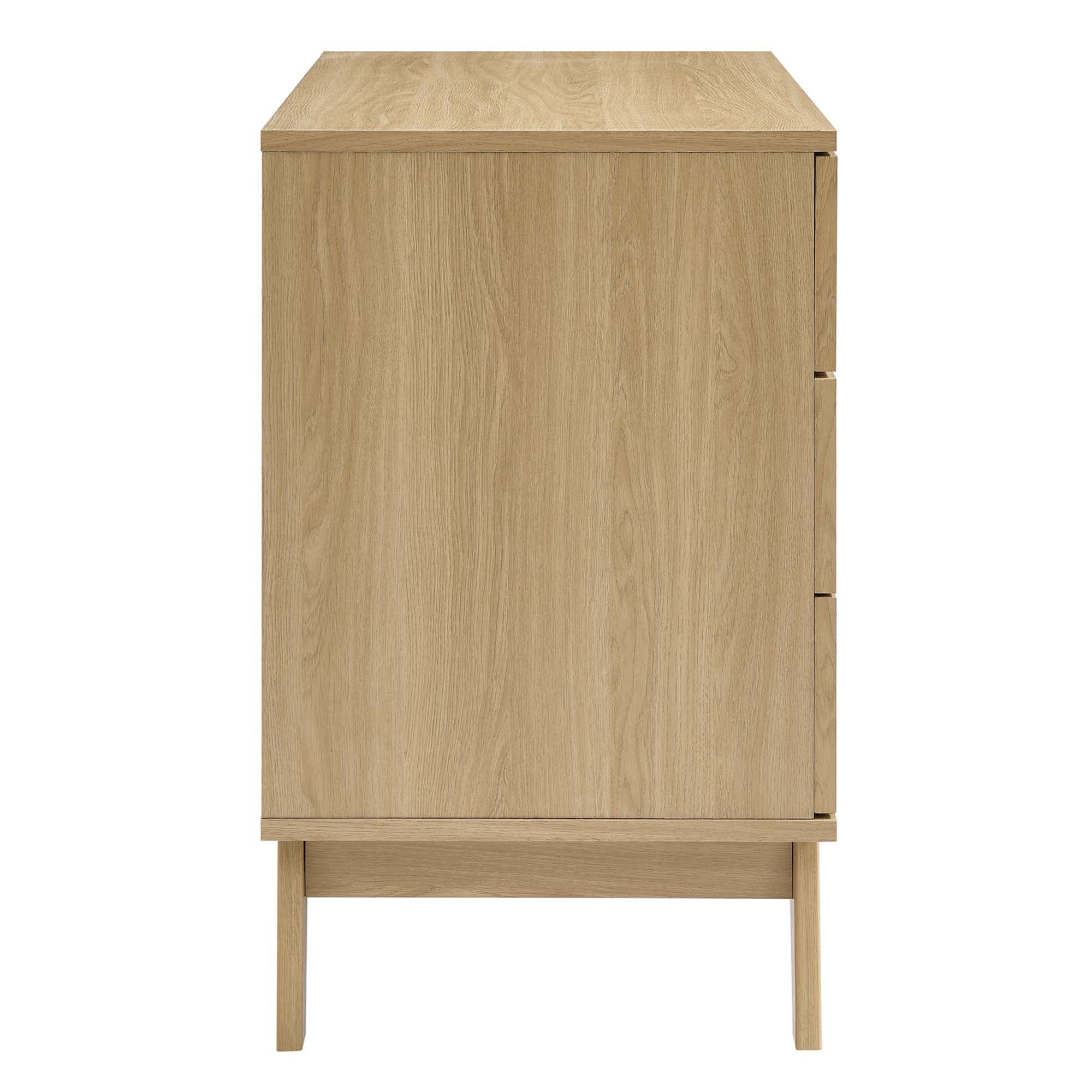 Soma 3-Drawer Dresser, Oak