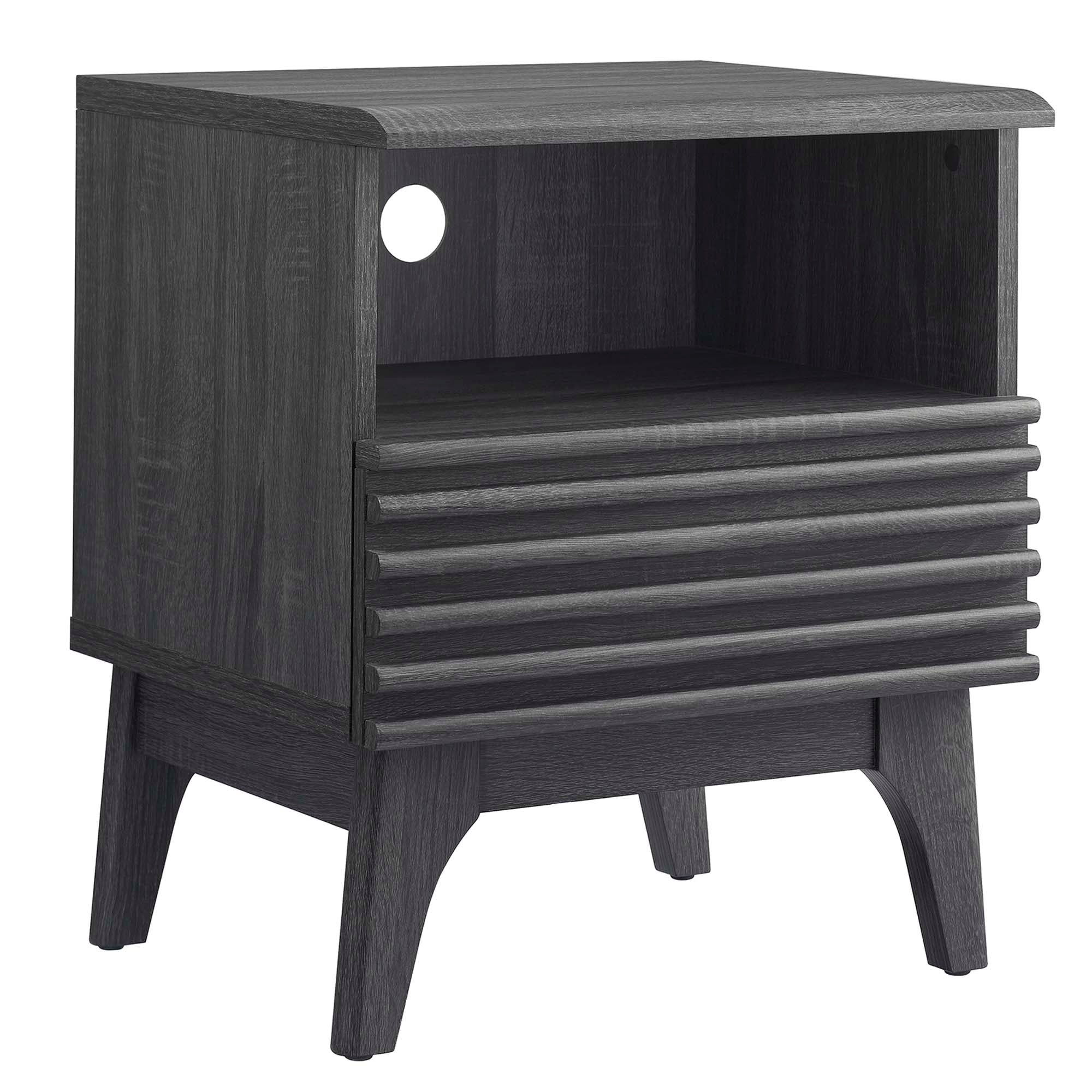 Render Nightstand, Charcoal