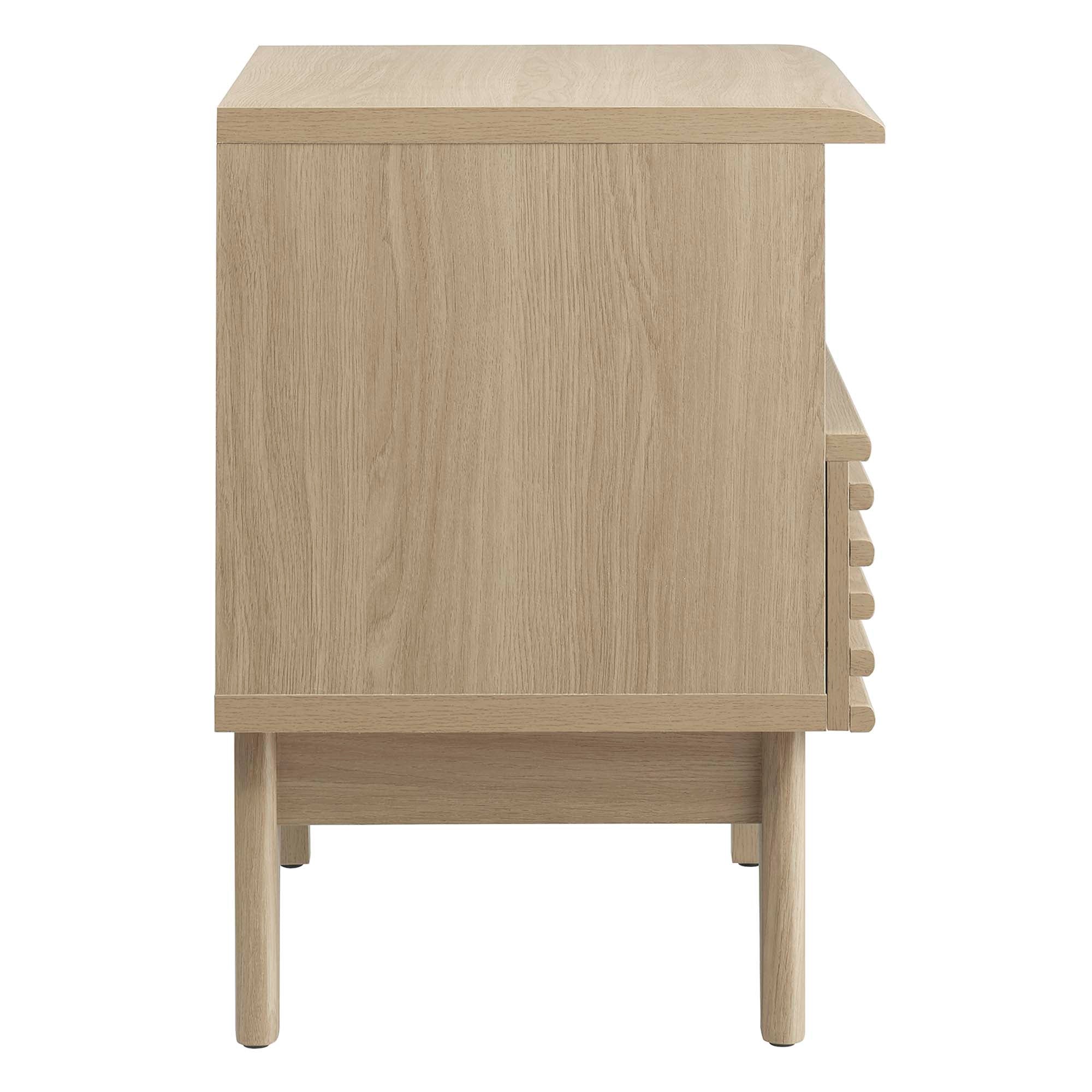 Render Nightstand, Oak