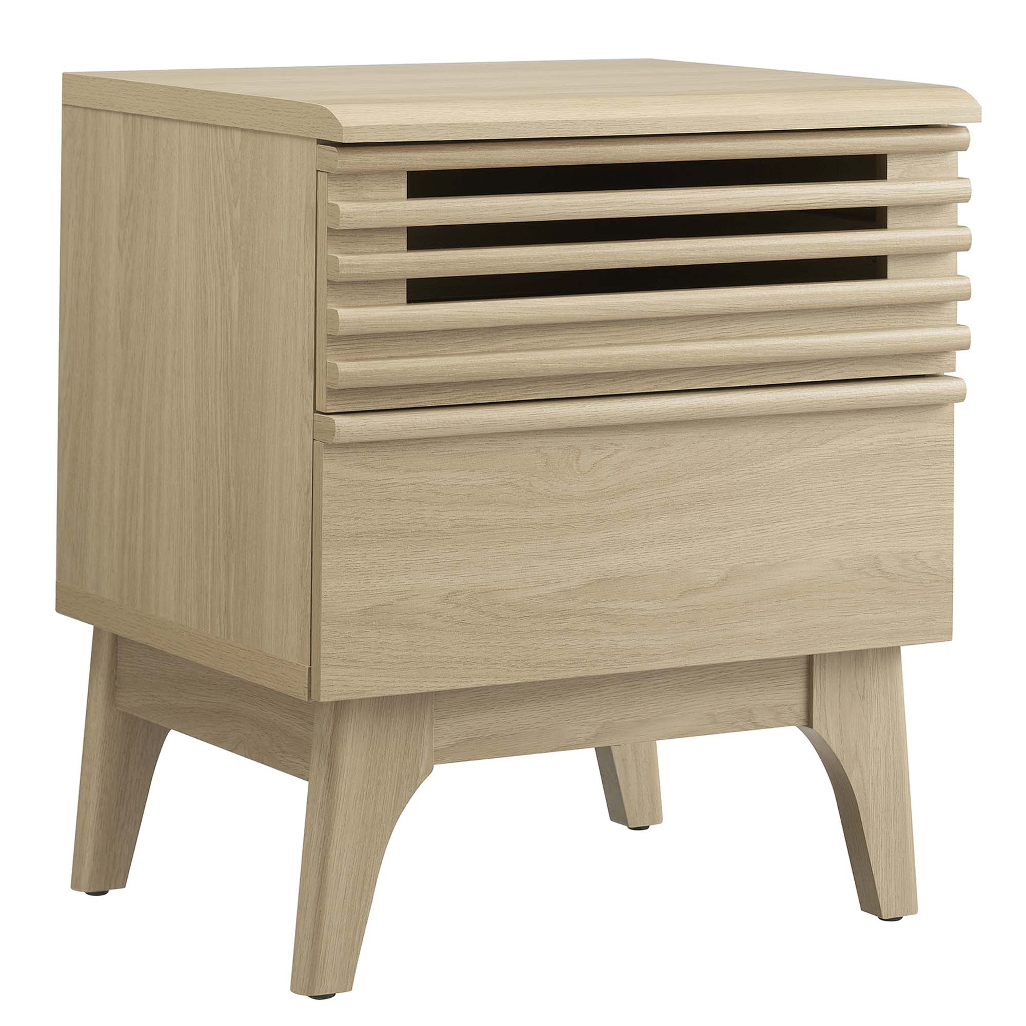 Render Nightstand, Oak
