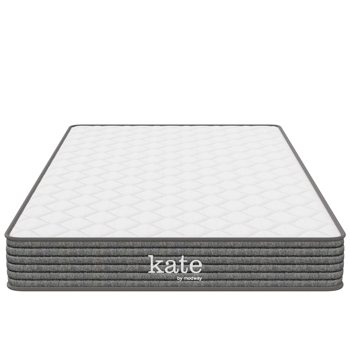 Kate 6" Narrow Twin Mattress, White