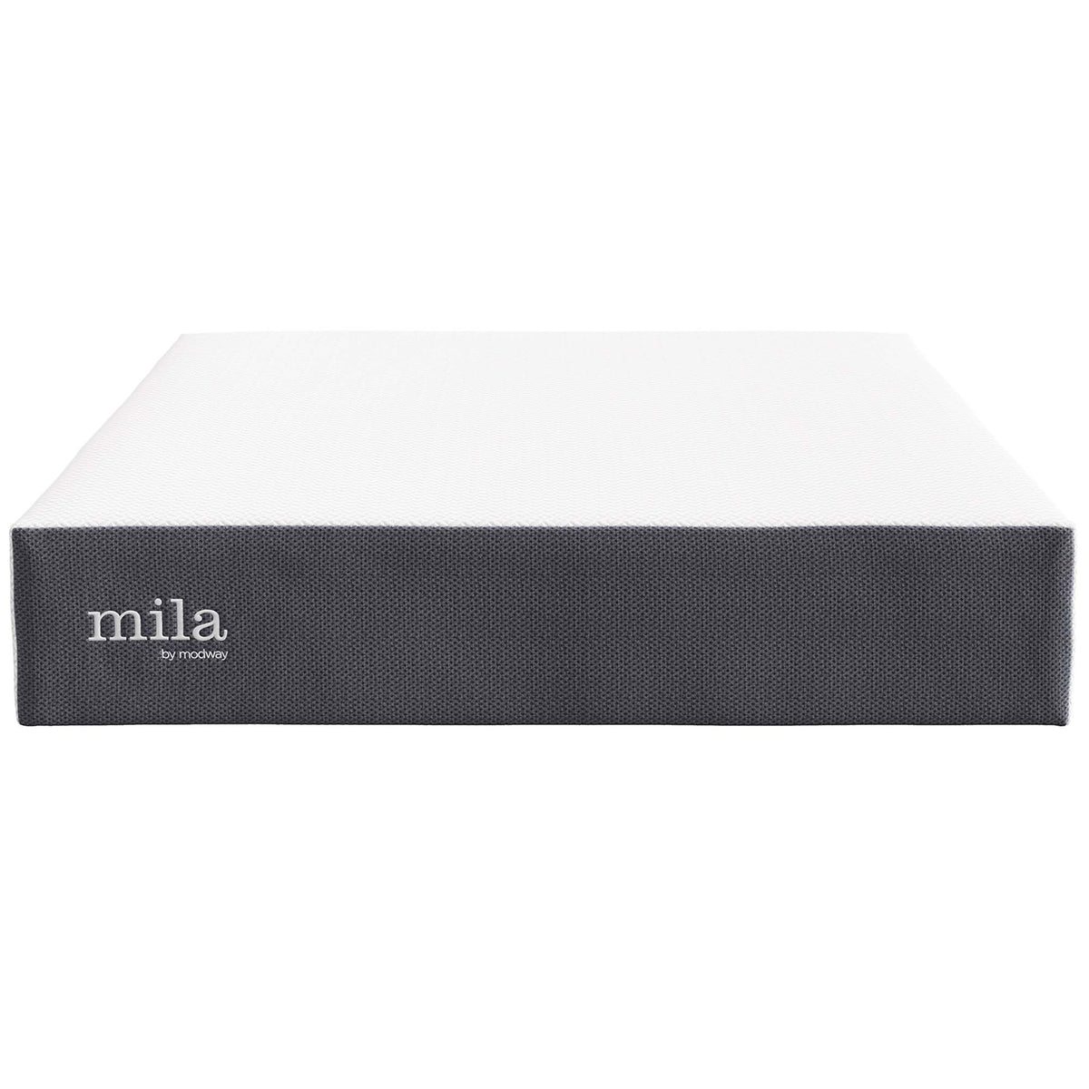 Mila 12" King Mattress, White