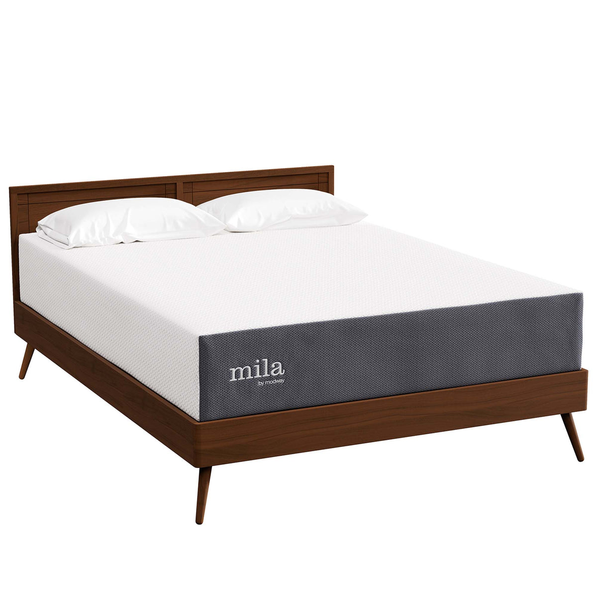 Mila 12" King Mattress, White