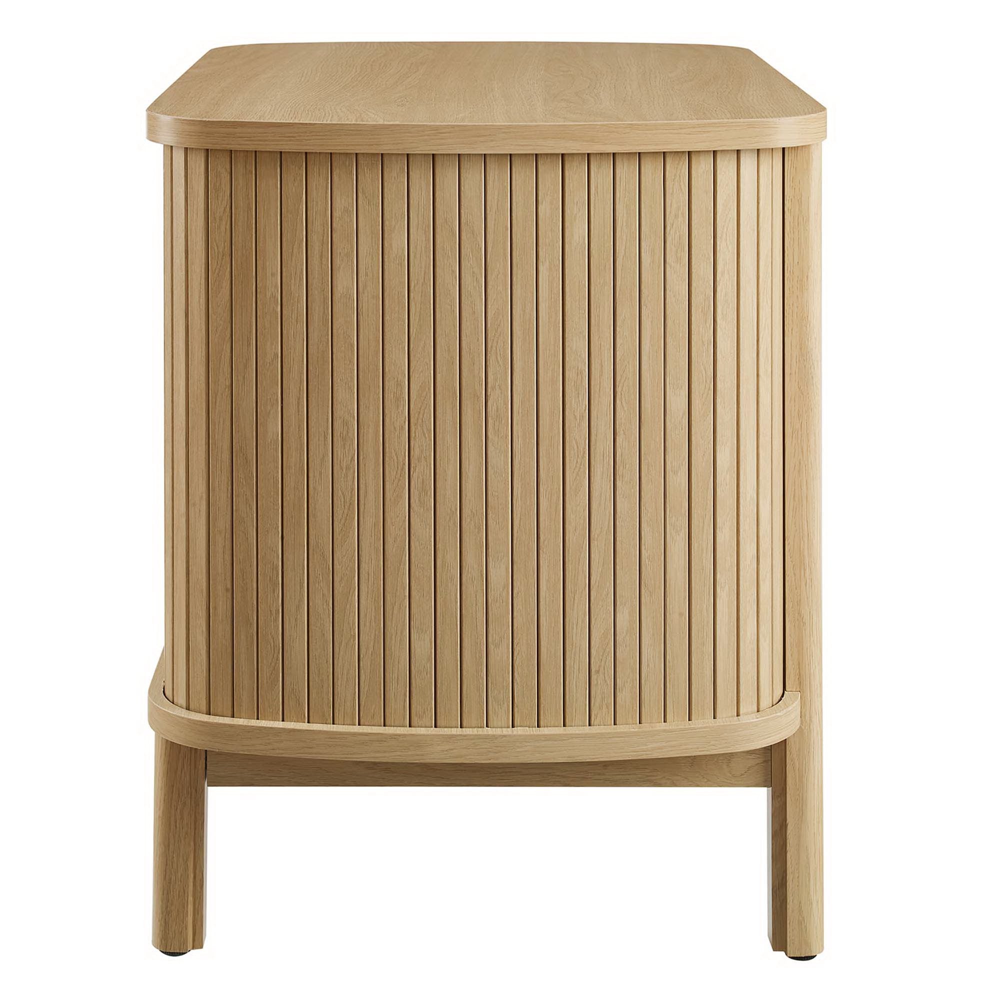 Cadence 2-Drawer Nightstand, Oak