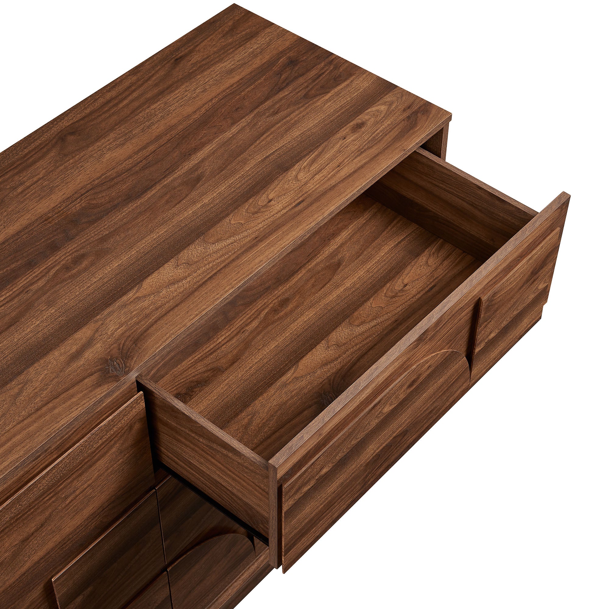Bulwark 6-Drawer Dresser, Walnut