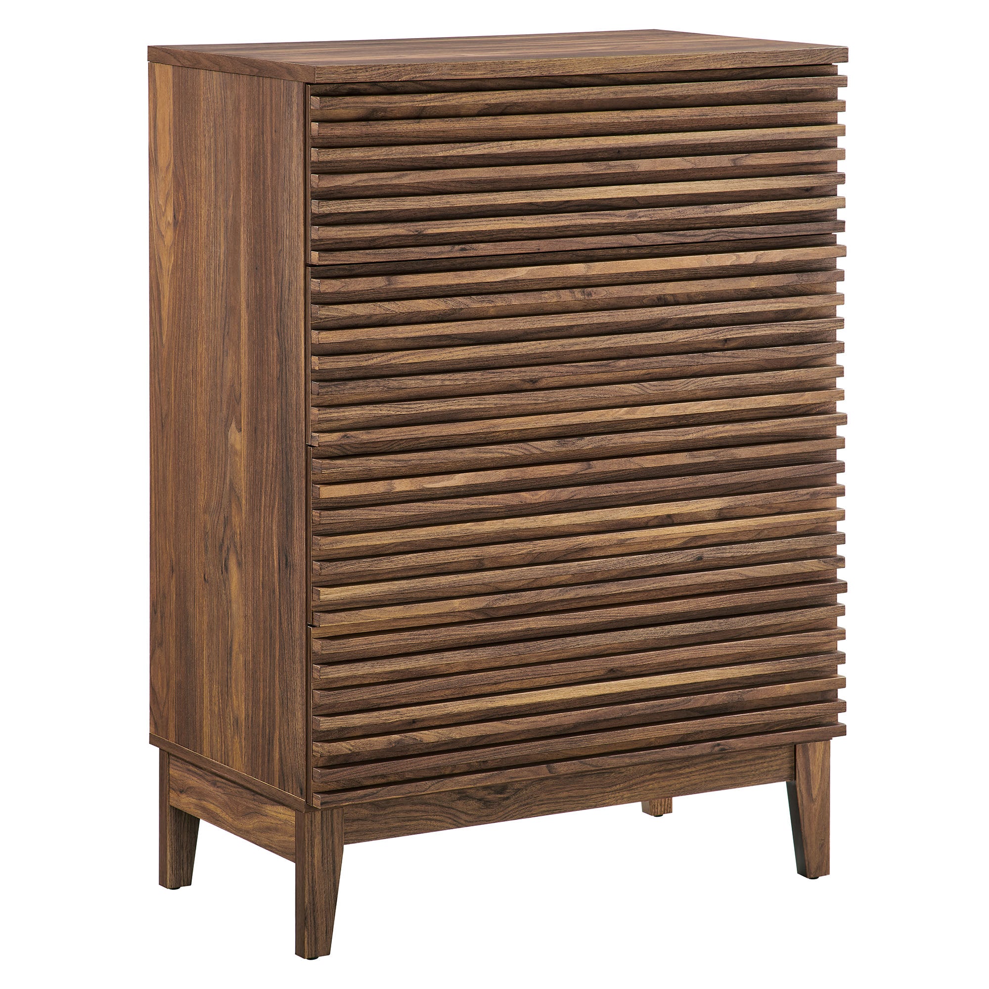 Render 4-Drawer Chest, Walnut