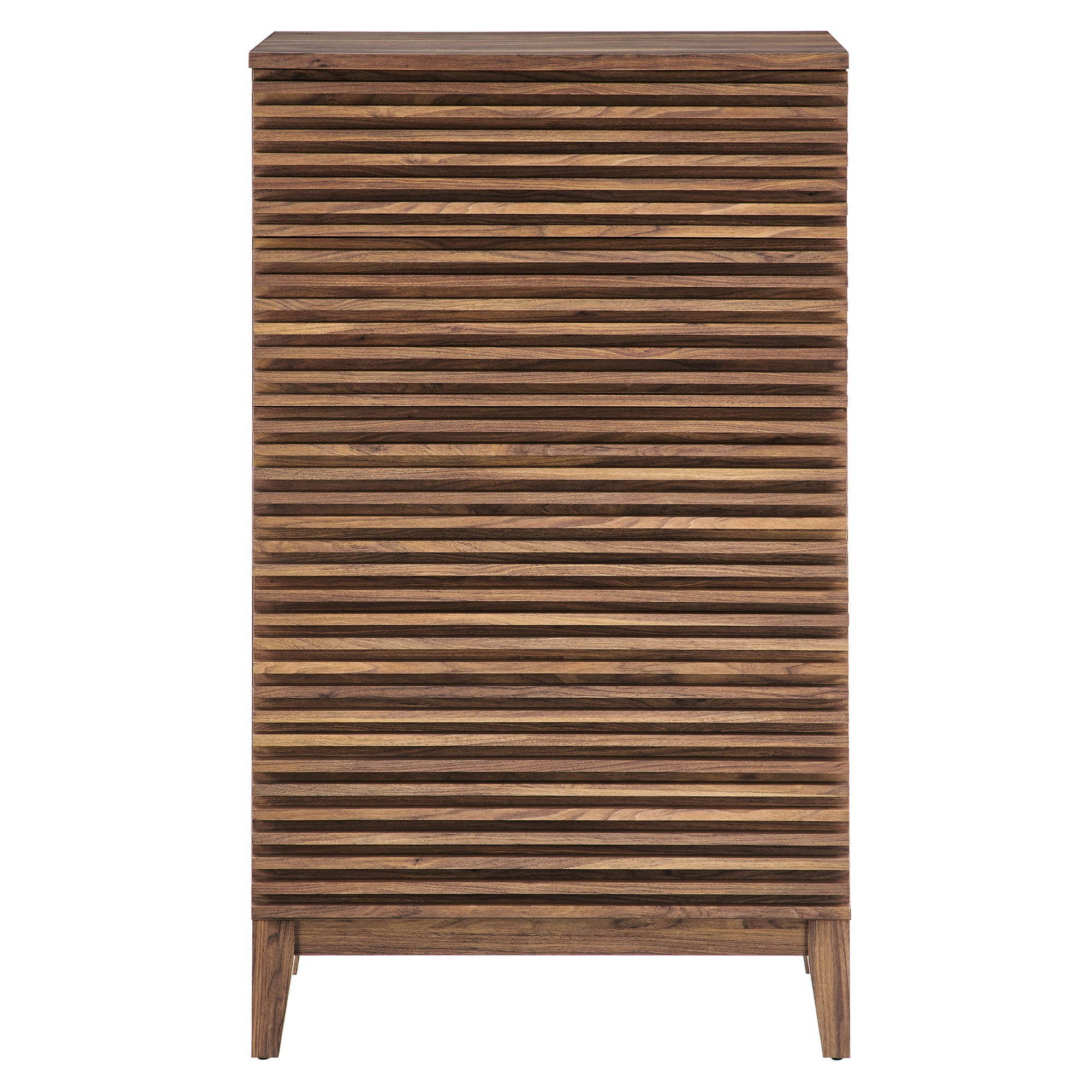 Render 5-Drawer Chest, Walnut