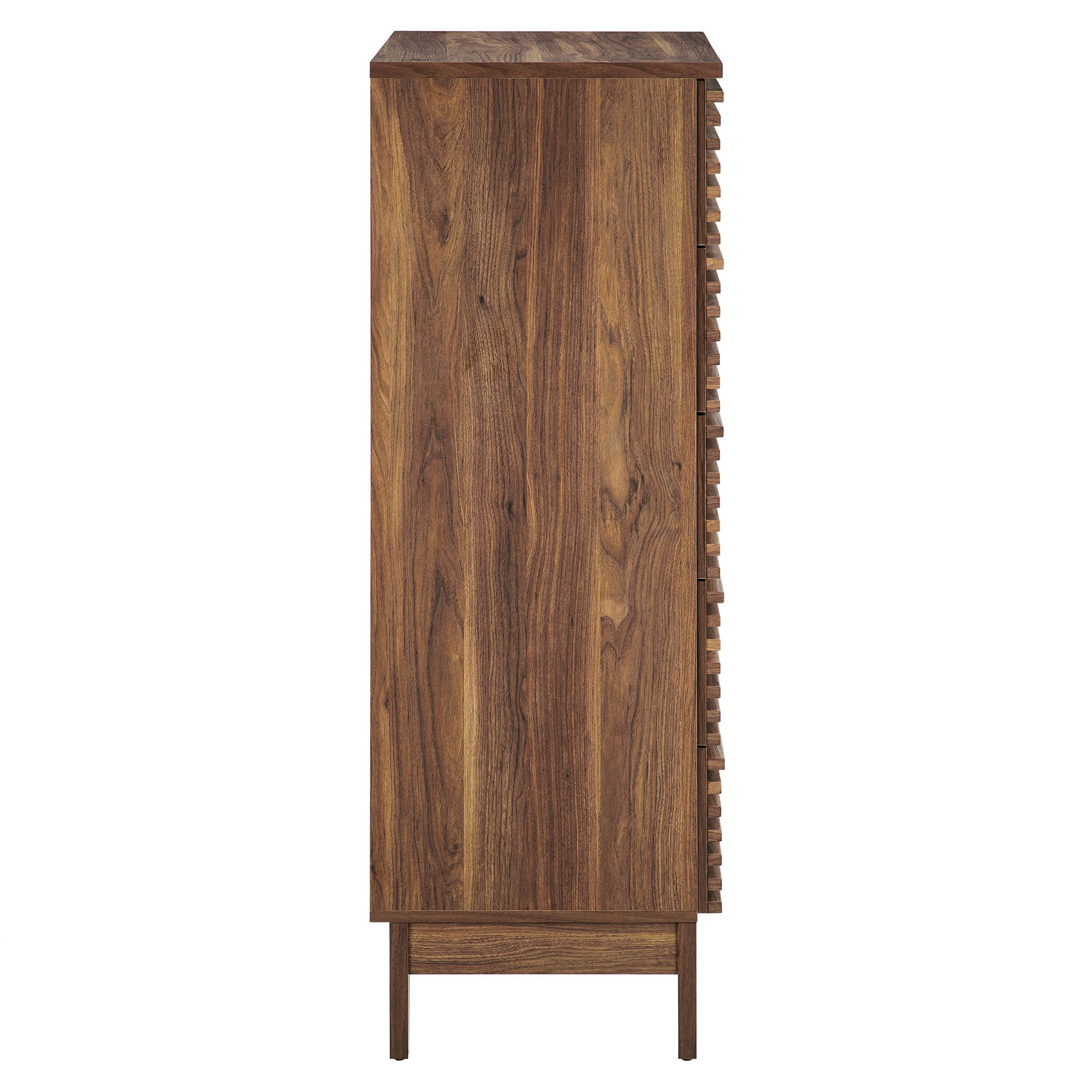 Render 5-Drawer Chest, Walnut