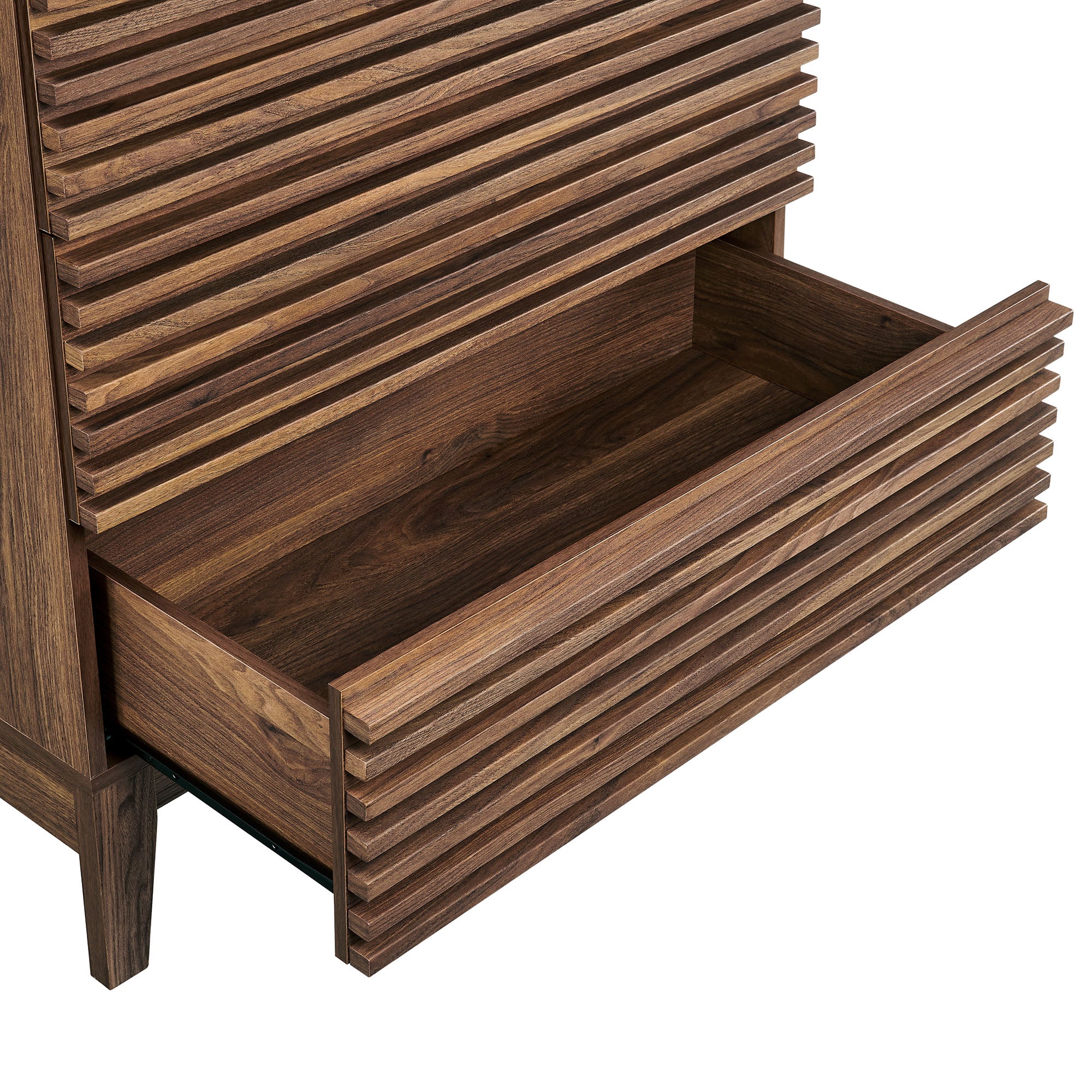 Render 5-Drawer Chest, Walnut