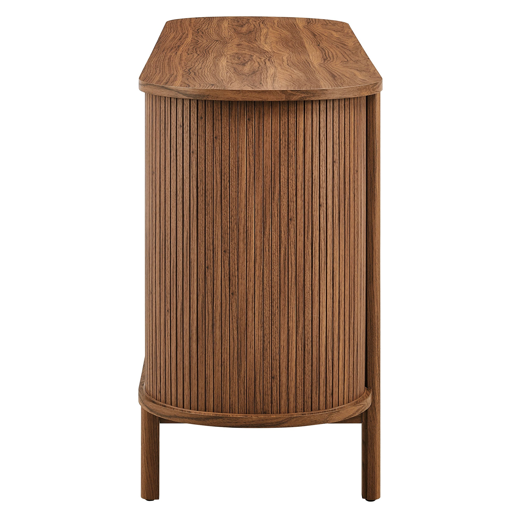 Cadence 6-Drawer Curved Dresser, Walnut