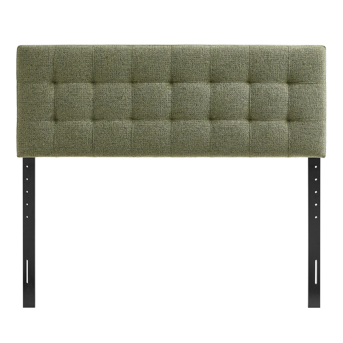 Lily Upholstered Queen Size Headboard, Leaf