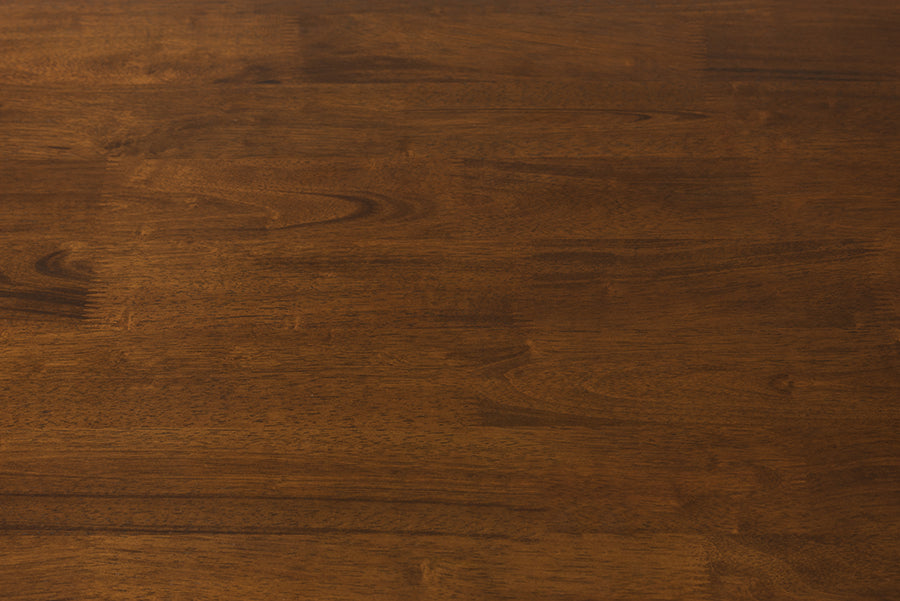 Napoleon French Country Cottage Buttermilk and "Cherry" Brown Finishing Wood Dining Table