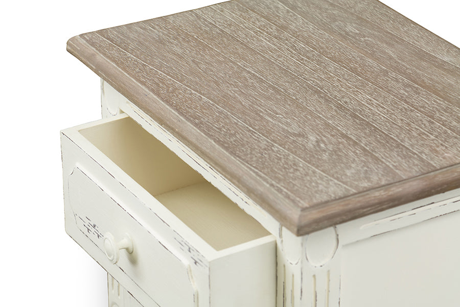 Anjou Traditional French Accent Nightstand