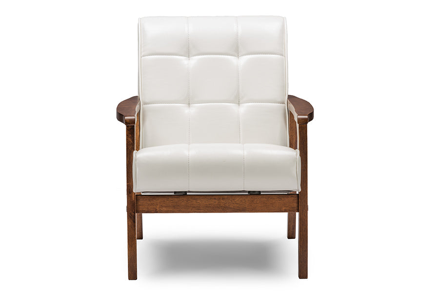 Mid-Century Masterpieces Club Chair - White