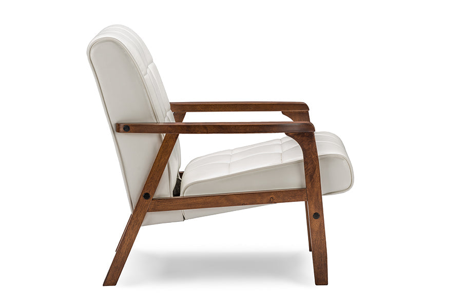 Mid-Century Masterpieces Club Chair - White