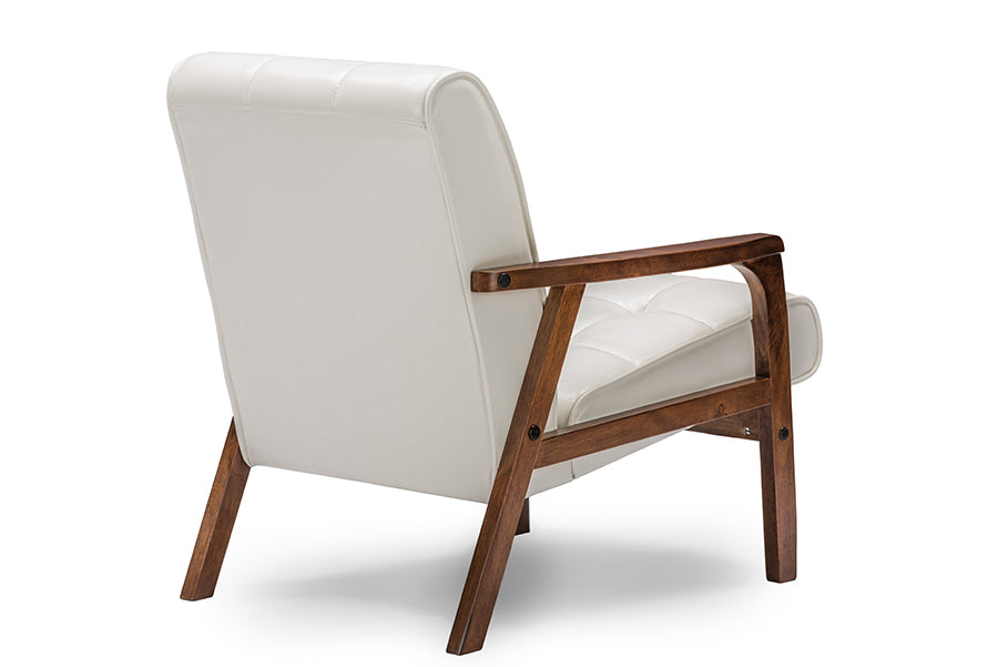 Mid-Century Masterpieces Club Chair - White