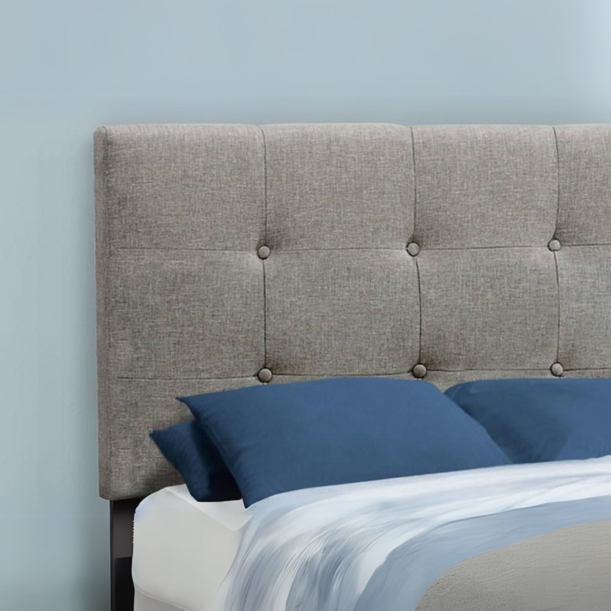 Juvenile Collection Twin Upholstered Bed Frame – Contemporary Youth Bedroom Furniture