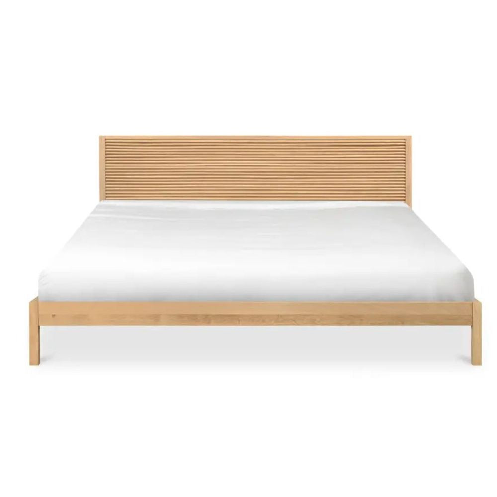 Teeda King Bed Natural