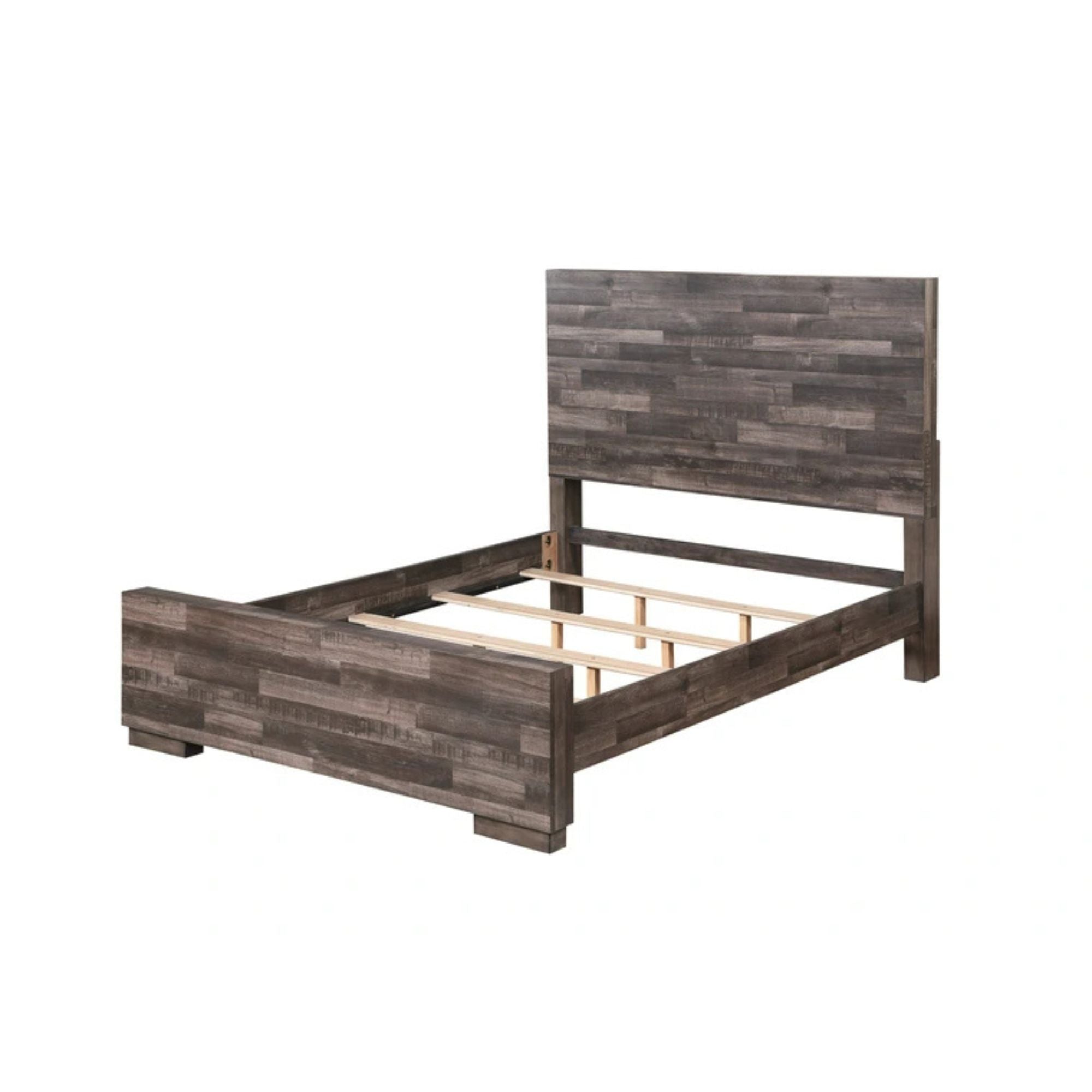 Juniper Queen Bed, Dark Cherry