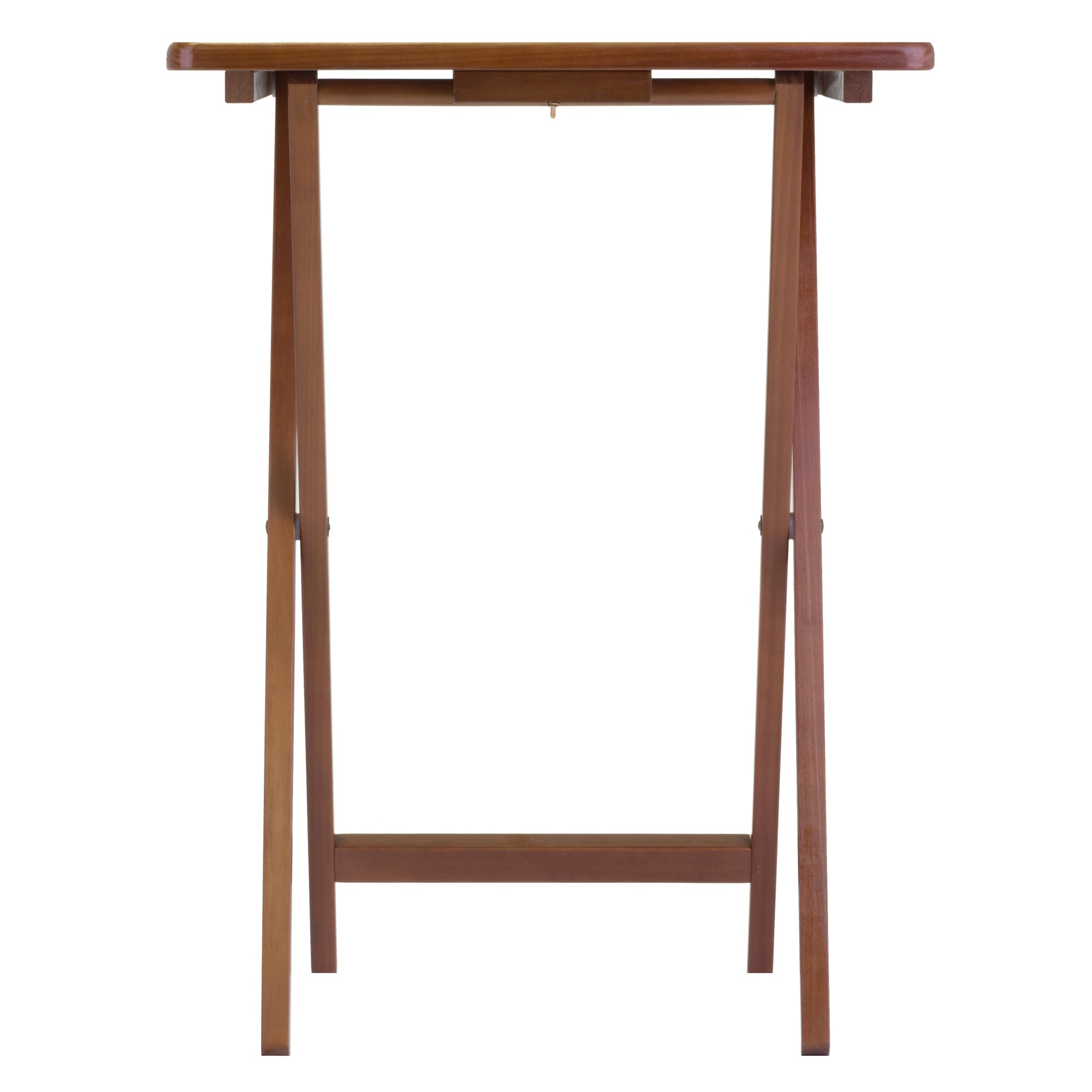 Alex 5-Pc Snack Table Set, Walnut