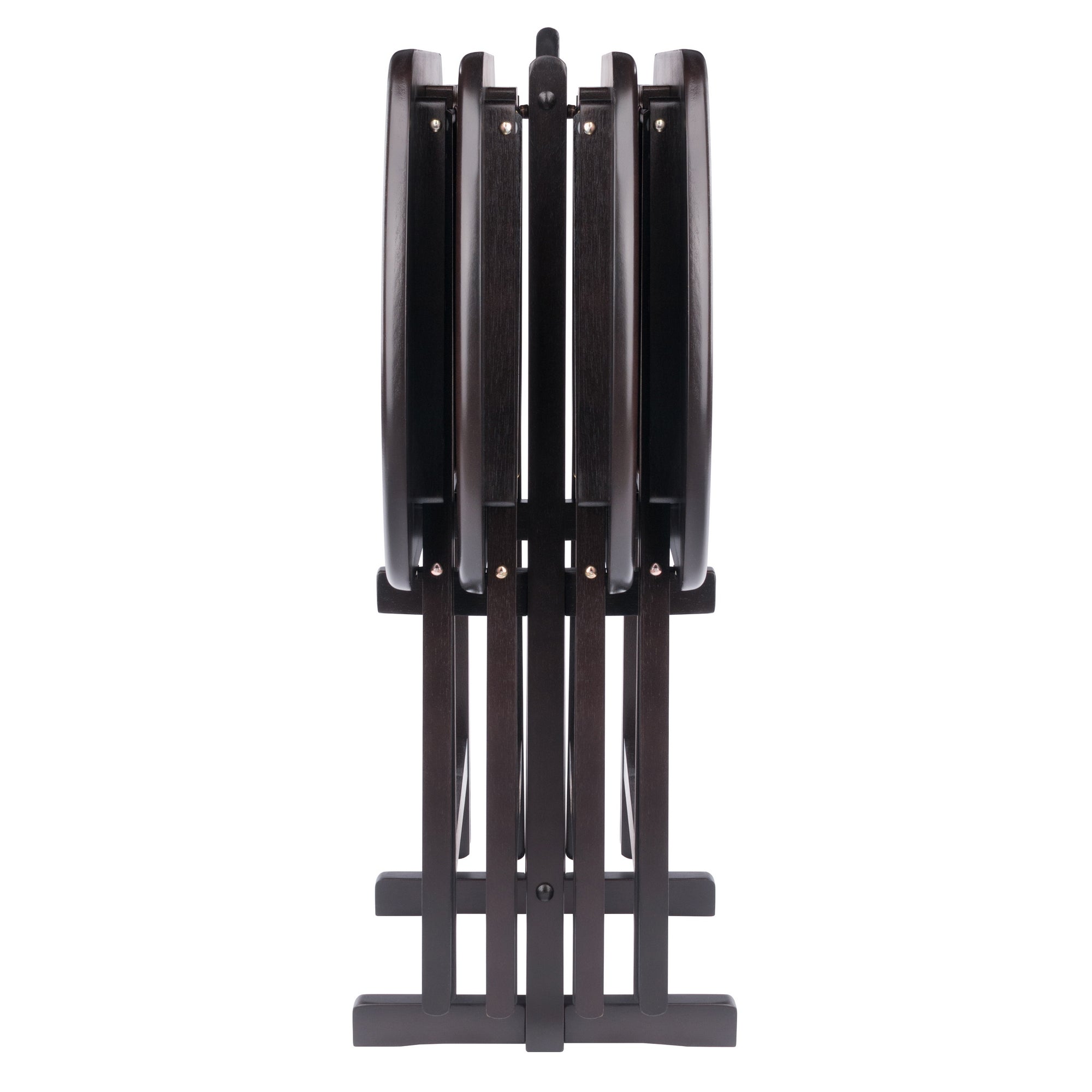 Corbett 5-Pc Oversized Snack Table Set, Coffee