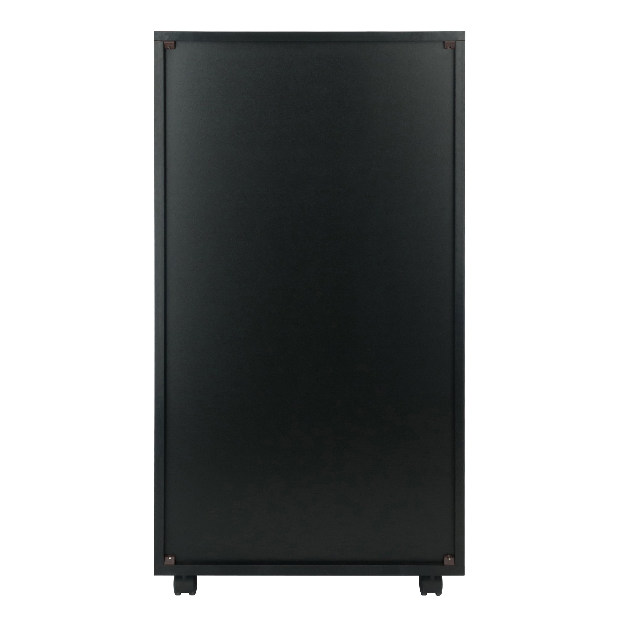 Halifax 7-Drawer Mobile Cabinet, Black