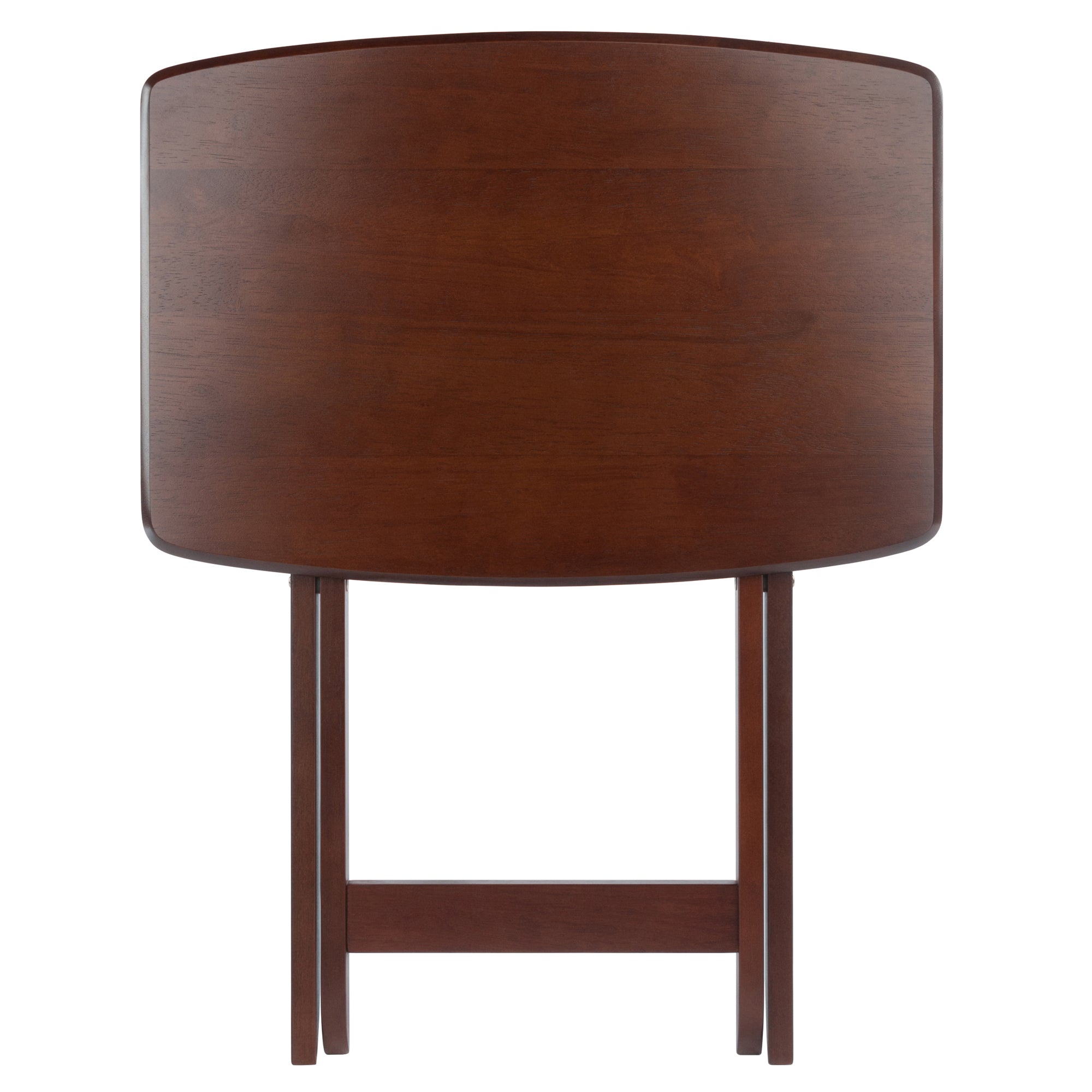 Dylan 5-Pc Oversized Snack Table Set, Walnut