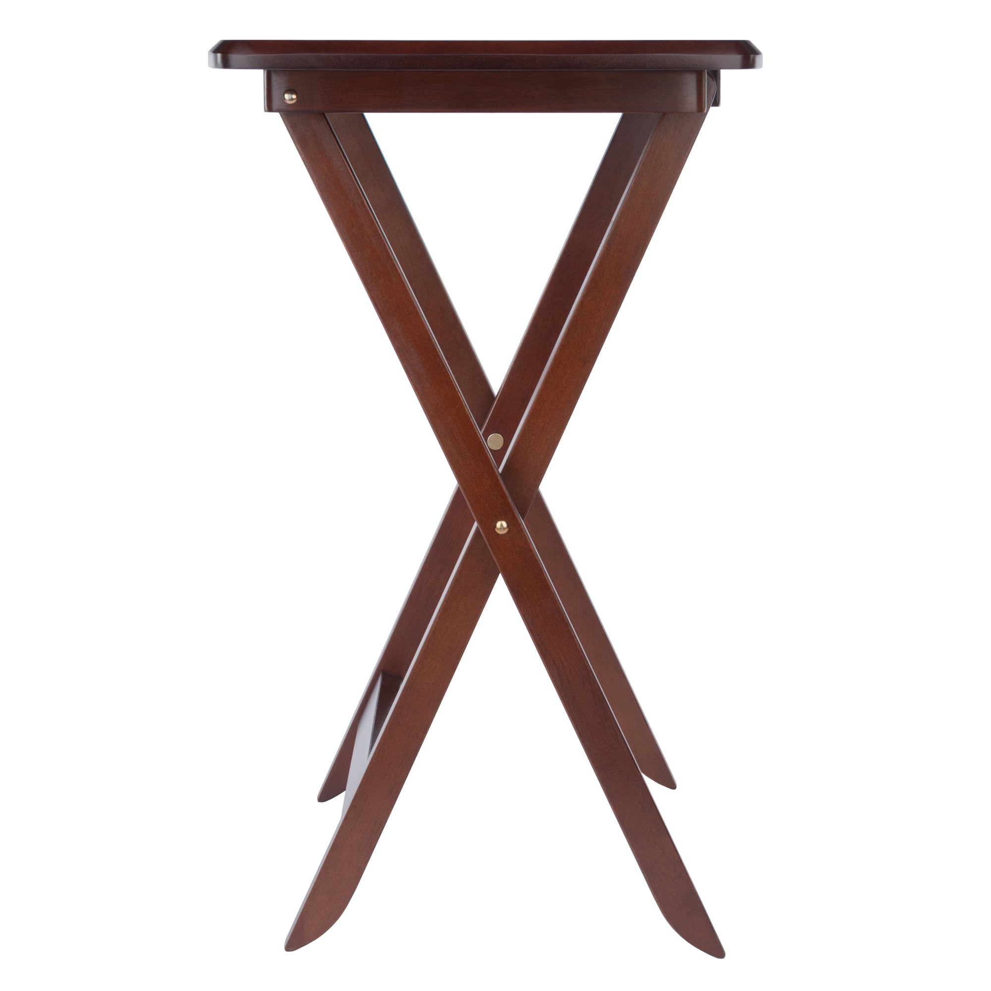 Dylan 5-Pc Oversized Snack Table Set, Walnut