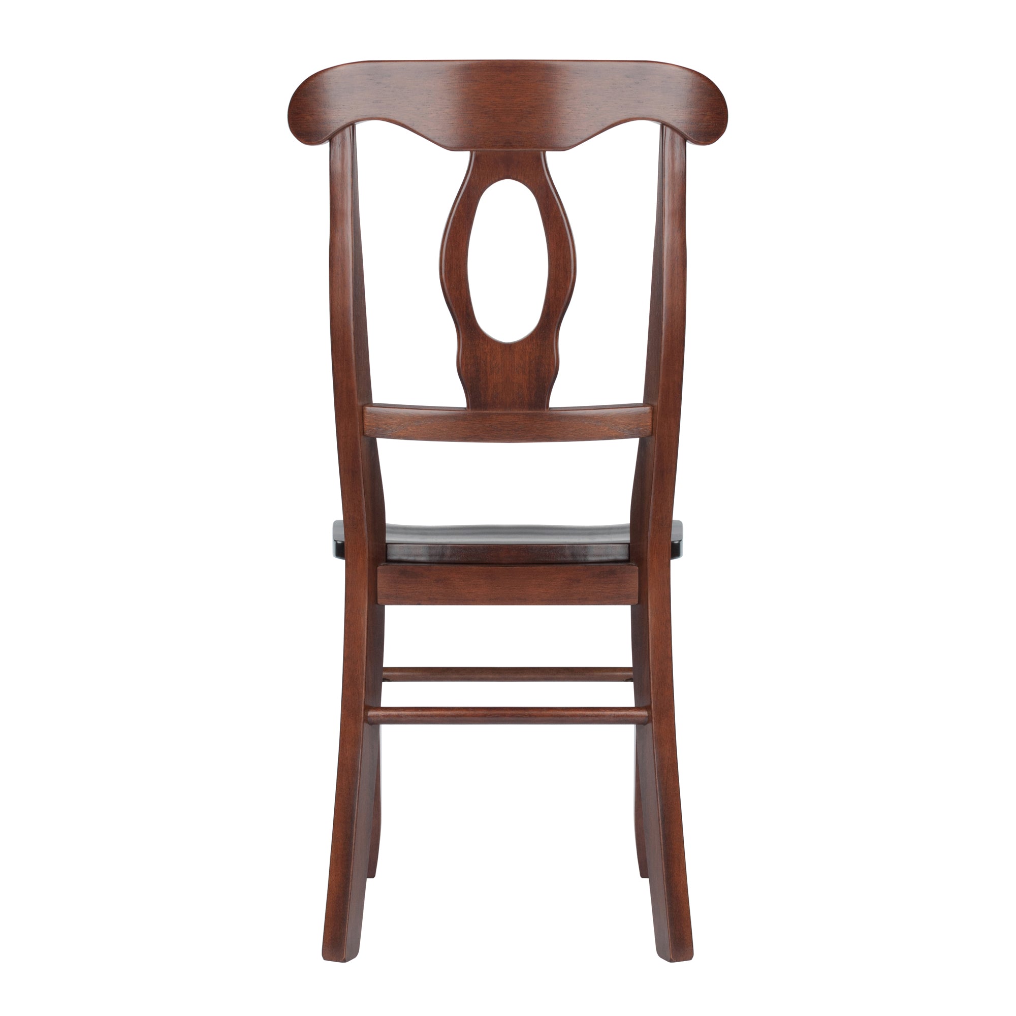 Renaissance 2-Pc Key Hole-back Chair Set, Walnut