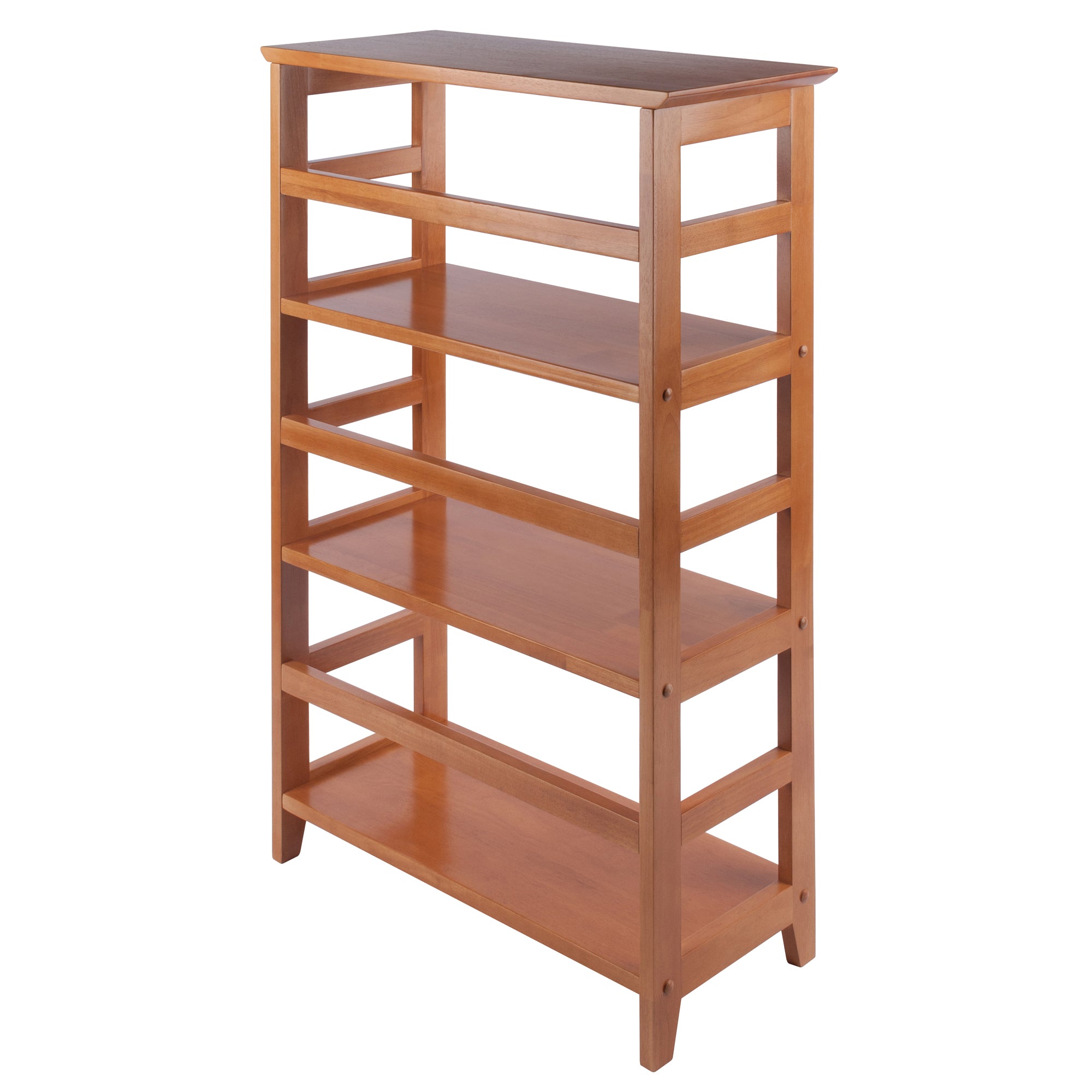 Studio Home Office 3-Section Bookshelf, Honey