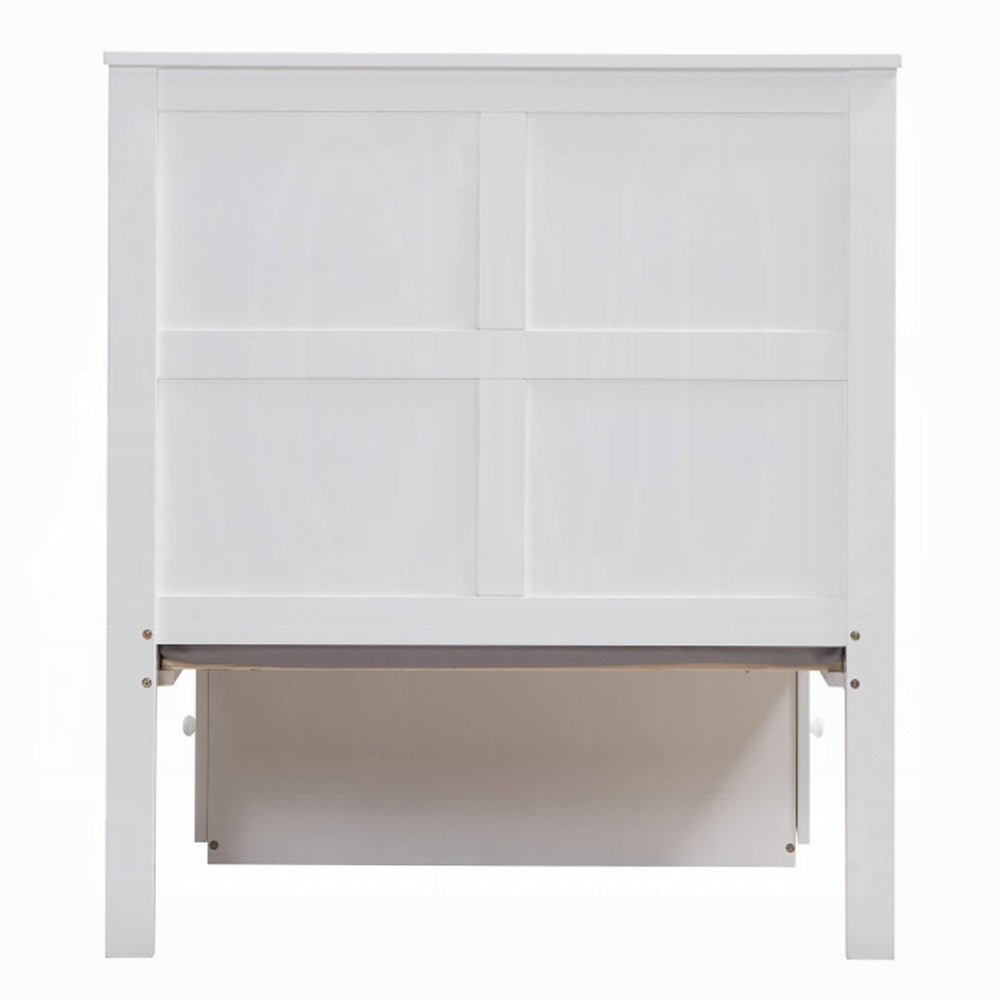 Iolanda Twin Bed, White Finish