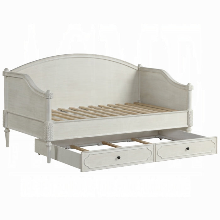 Lucien Daybed (Full), Antique White Finish