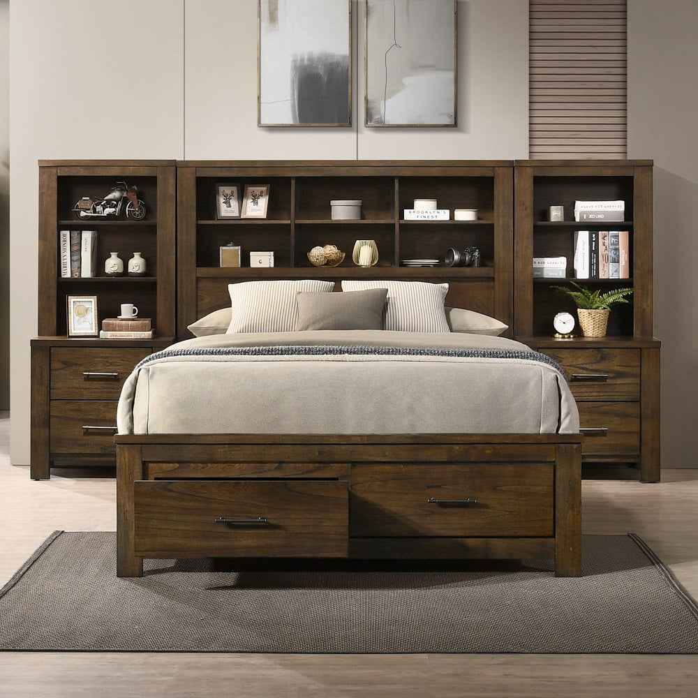 Merrilee II Wooden Eastern King Bed