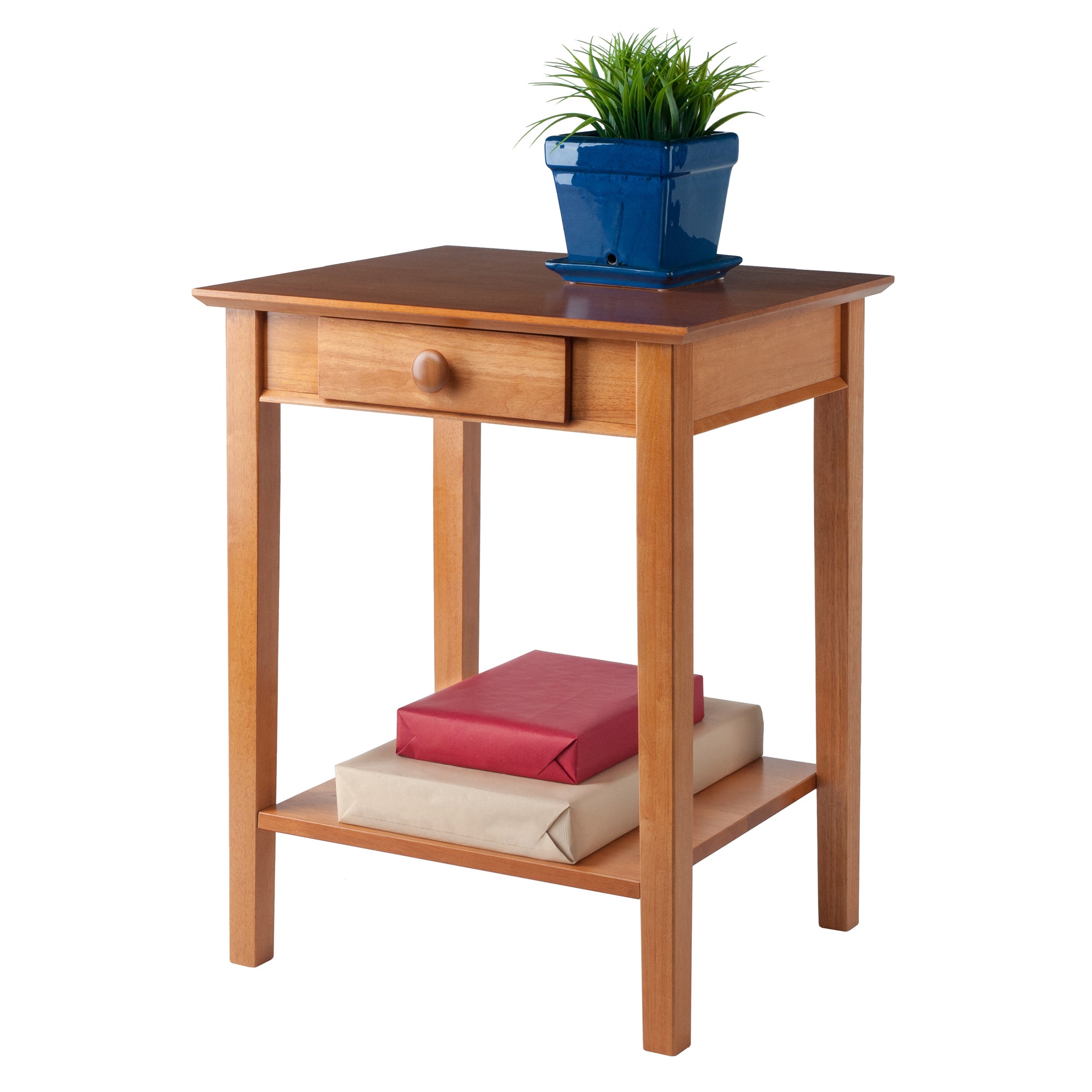 Studio Home Office Printer Stand, Honey