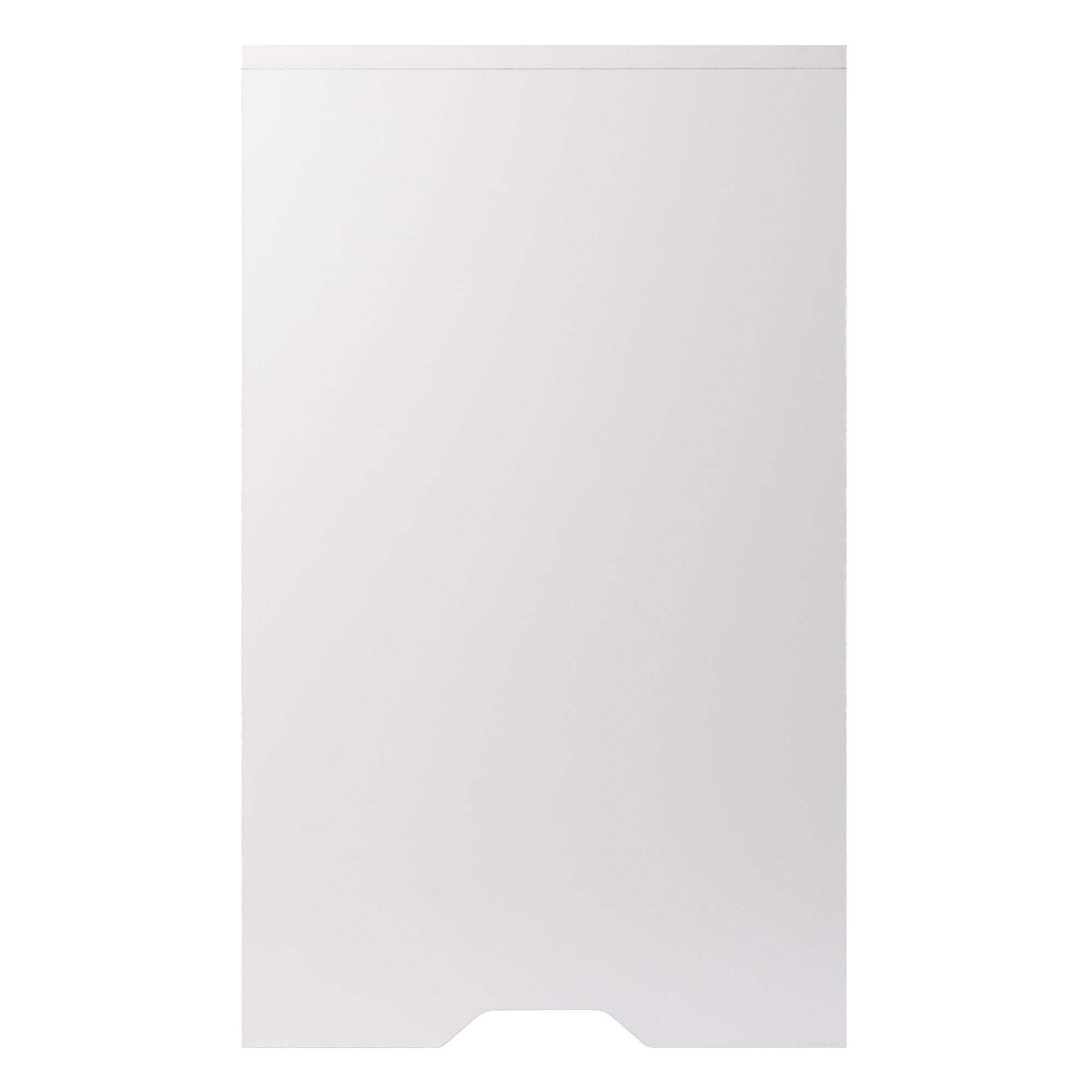 Nova Open Shelf Storage Cabinet, White