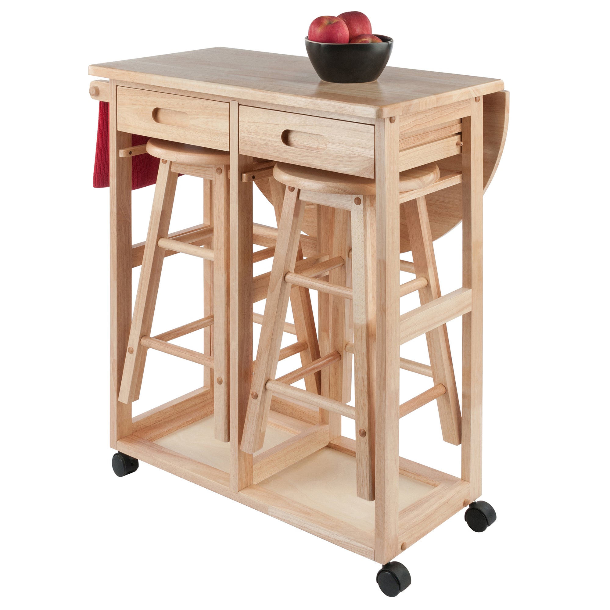 Burnett 3-Pc Space Saver, Natural
