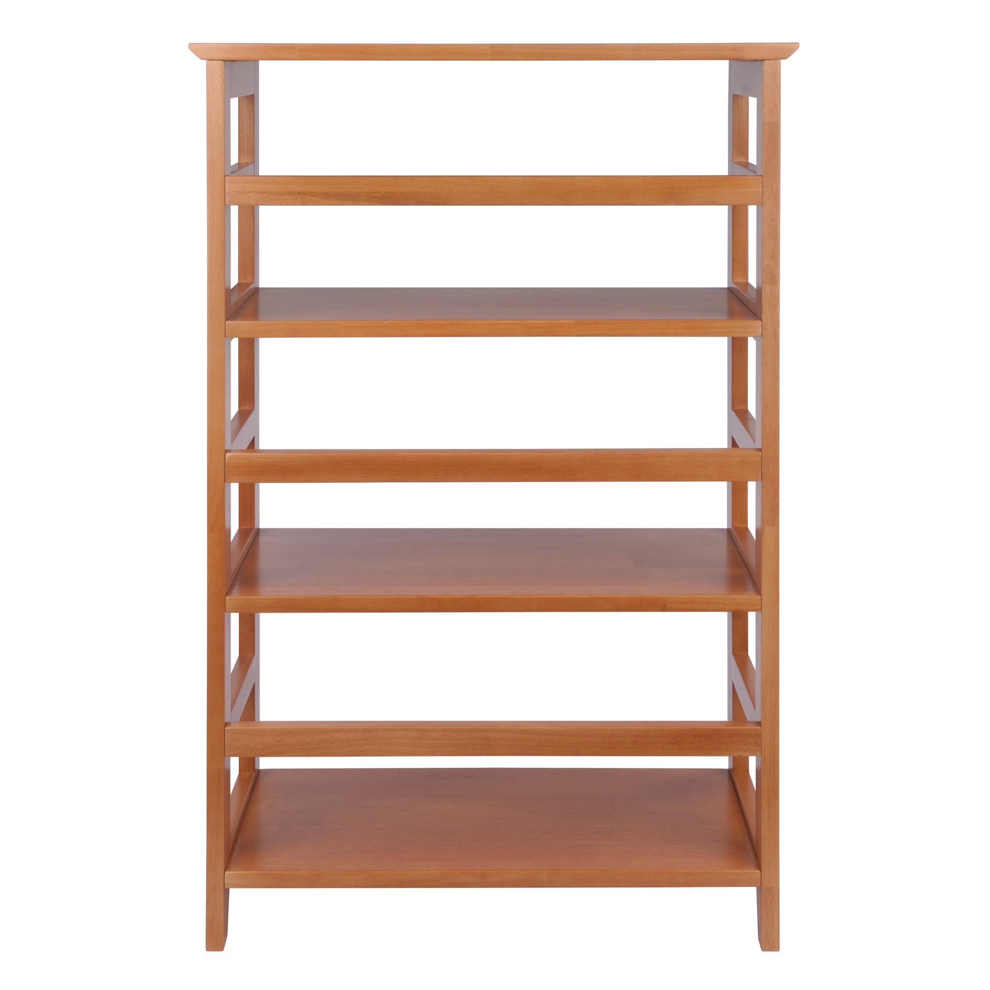 Studio Home Office 3-Section Bookshelf, Honey