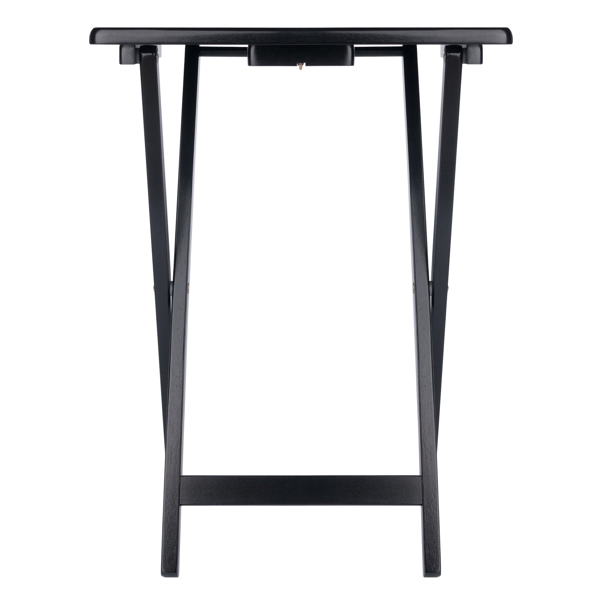 Alex 2-Pc Snack Tables, Black