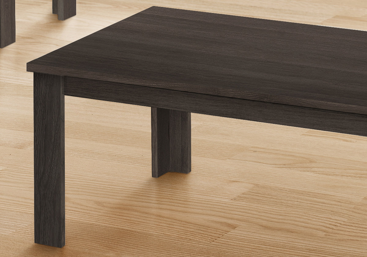 Lesia - Table Set 3pcs Set Coffee End Side Accent Living Room