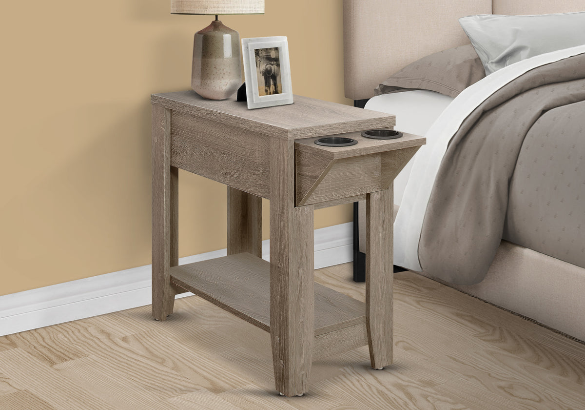 Fannie - Accent Table Side End Storage Lamp Living Room Bedroom Dark