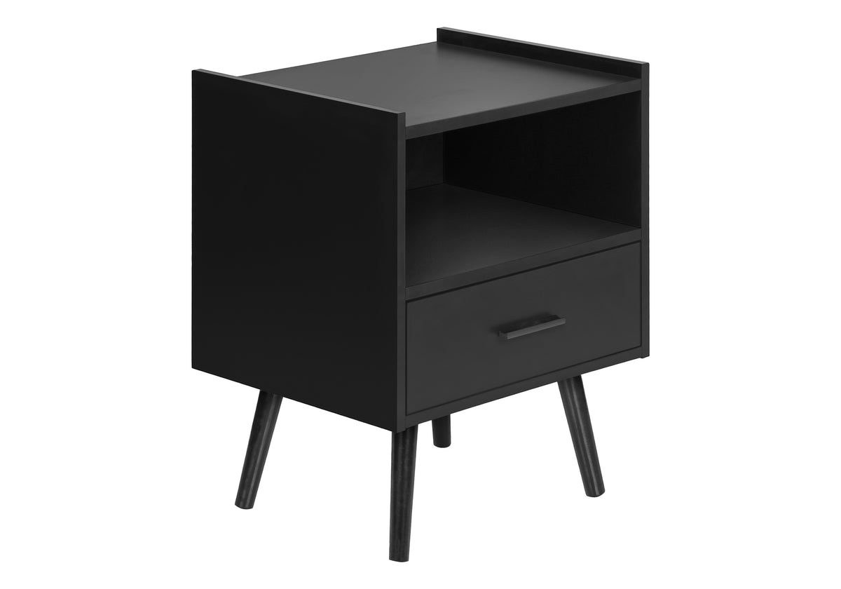 Tova - Accent Table Side Table End Storage Drawer Nightstand Bedroom Living