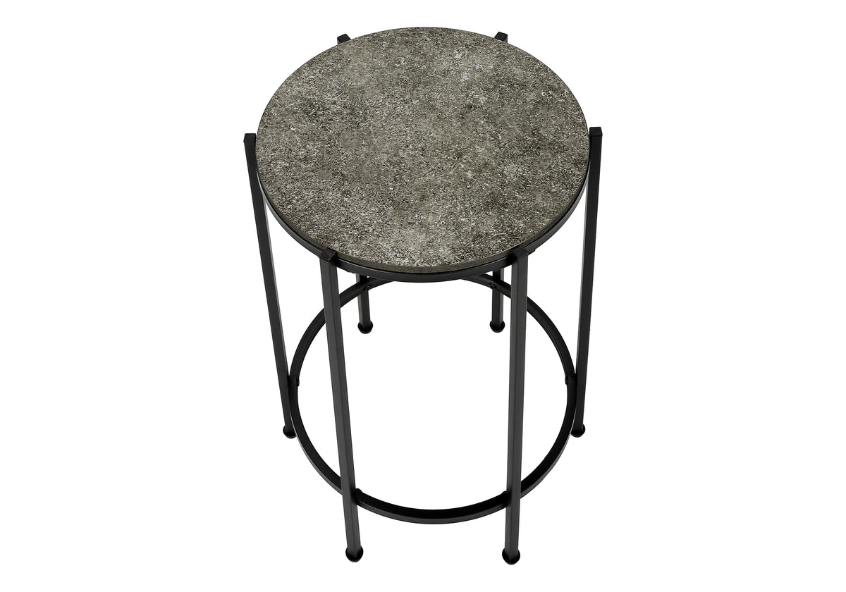Marine - Accent Table End Round Side Table Small Lamp Living Room