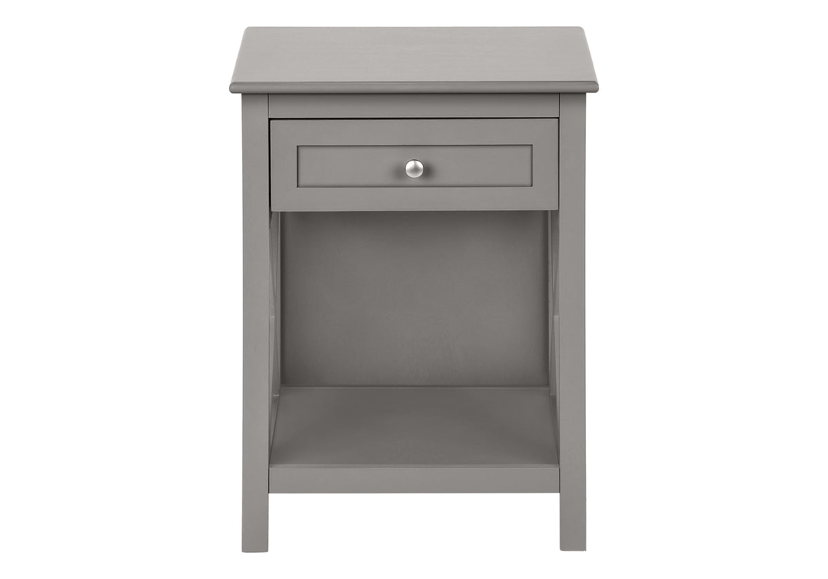 Marieke - Accent Table End Side Table 2 Tier Bedroom Nightstand Lamp