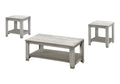 Narva - Table Set 3pcs Set Coffee End Side Accent Living Room