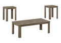 Callen - Table Set 3pcs Set Coffee End Side Accent Living Room