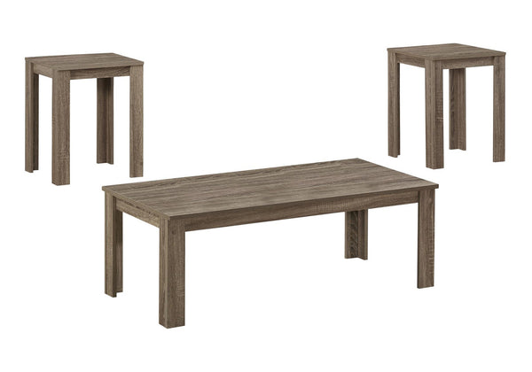 Callen - Table Set 3pcs Set Coffee End Side Accent Living Room