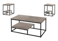 Genera - Table Set 3pcs Set Coffee End Side Accent Living Room